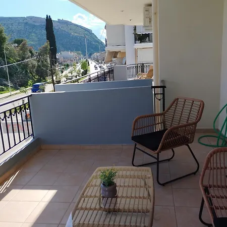 Chrysa's Luxury Apt. View Of Palamidi Appartamento