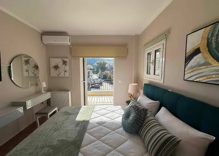 Chrysa's Luxury Apt. View Of Palamidi Nauplion