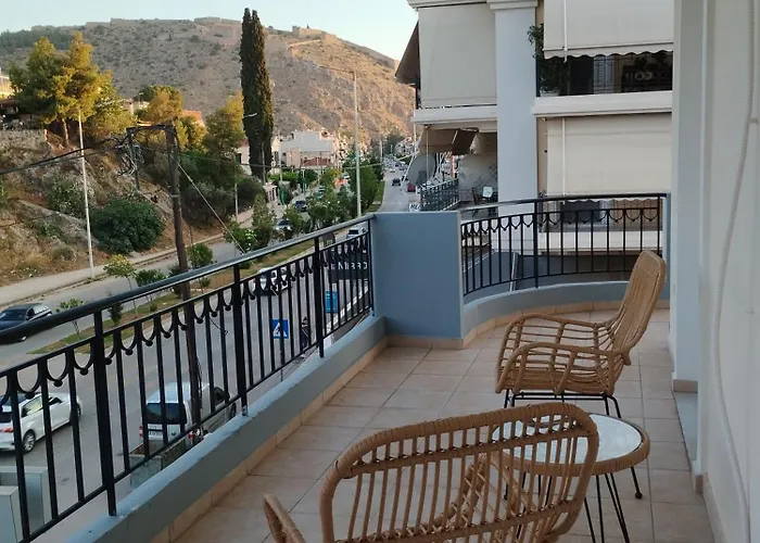 Chrysa's Luxury Apt. View Of Palamidi *